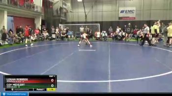 85 lbs Round 4 (6 Team) - Coy Mehlert, Iowa Black vs Logan Robirds, Nebraska Black