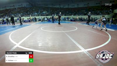 55 lbs Quarterfinal - Annalee Bradley, Tuttle Wrestling Club vs Veda Votaw, Husky Wrestling Club