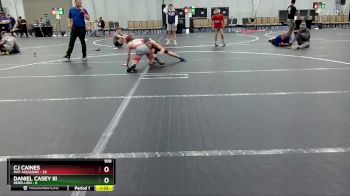 100 lbs Placement (4 Team) - Daniel Casey III, Rebellion vs CJ Caines, Mat Assassins