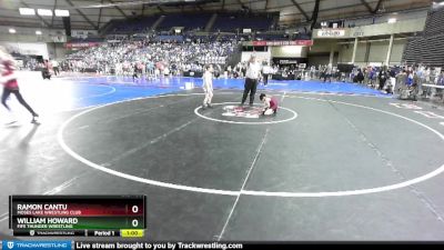 71 lbs Cons. Round 2 - William Howard, Fife Thunder Wrestling vs Ramon Cantu, Moses Lake Wrestling Club