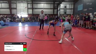 95 lbs Semifinal - Laila Builes, Cordoba Trained vs Teagan Shuman, Berks Catholic