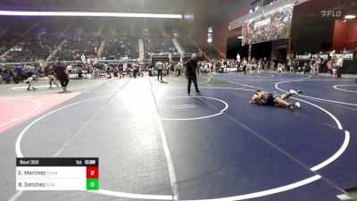 78 lbs Quarterfinal - Elias Martinez, Team Braves WC vs Bode Sanchez, Dickinson WC