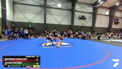 152 lbs Cons. Round 1 - Katherine Strickland, WA vs Samara Knudsen, WA