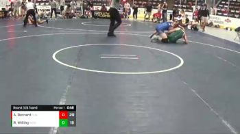 145 lbs Round 3 (6 Team) - Aidan Bernard, Flint Tropics vs Reese Willing, Bad Bass WC