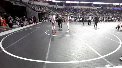 140 lbs Consi Of 8 #2 - Damien Ross, Mountain Home Flyers vs Asher Straw, Webb City Youth Wrestling