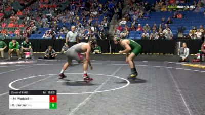 184 lbs Consi of 8 #2 - Matthew Waddell, Oklahoma vs Gary Jantzer, Utah Valley