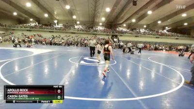 70 lbs Champ. Round 2 - Apollo Rock, Bonhomme Wrestling-AAA  vs Cason Gates, Centralia Wrestling Club-AAA