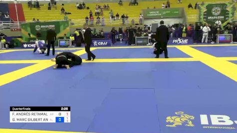 FABIÁN ANDRÉS RETAMALES DÍAZ vs GABRIEL MARC GILBERT ANTONINI 2024 Brasileiro Jiu-Jitsu IBJJF