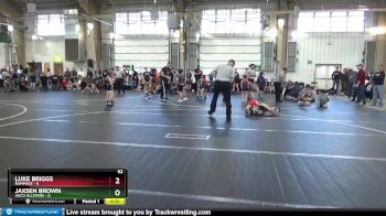 52 lbs Round 2 - Luke Briggs, Rampage vs Jaxsen Brown, AACO Allstars