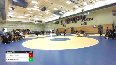 109 lbs Round Of 32 - Caine Martin, Camarillo vs Emilio Escobar, Granite Hills-El Cajon