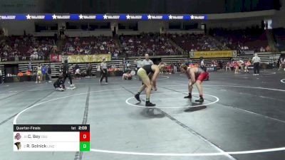 197 lbs Quarterfinal - Carson Bey, Ohio State WC vs Ryan Golnick, Lindenwood