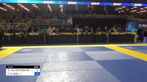 ALIXIA LEE HOFFMAN MEDINA vs ENKH-OCHIR B. SANZ 2024 Pan Jiu Jitsu IBJJF Championship