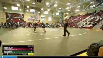 285 lbs Placement - Adem Slay, Cimarron Memorial vs Ty Hanks, Pahrump Valley