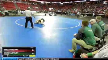 D3-152 lbs Champ. Round 1 - Breyson Kelley, Florence/Niagara vs Colton Lovejoy, Laconia