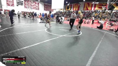 120 lbs Cons. Round 4 - Matthew Truong, La Serna vs Sebastian Teroy, Santa Fe