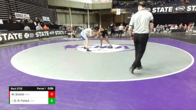 3A 220 lbs Cons. Round 4 - Dre Tarrant Sio-Fetaui, Lincoln (Tacoma) vs Wyatt Goade, Bainbridge