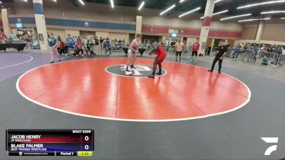 285 lbs Round 3 - Jacob Henry, 3F Wrestling vs Blake Palmer, Best Trained Wrestling