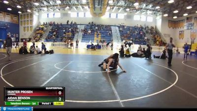 126 Blue Quarterfinal - Hunter Prosen, Camden vs Aidan Benson, Timber Creek