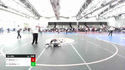 114-J2 lbs Semifinal - Paul Spitzer, Yale Street vs Gabe Sardone, Fisheye