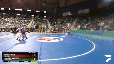 2A-170 lbs Cons. Round 2 - Samuel Skelton, Thermopolis vs Ryder Pope, Cokeville