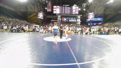 144 lbs Cons 16 #1 - Addison Lyon, Ohio vs Elizabeth Dake, Minnesota