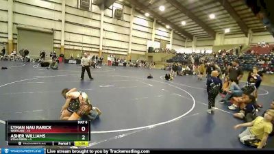 92 lbs Round 1 (4 Team) - Lyman Nau Rarick, Westlake vs Asher Williams, Utah Green