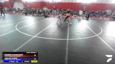 160 lbs Cons. Round 3 - Xander Kuokkanen, Askren Wrestling Academy vs Merari Mapes, Askren Wrestling Academy