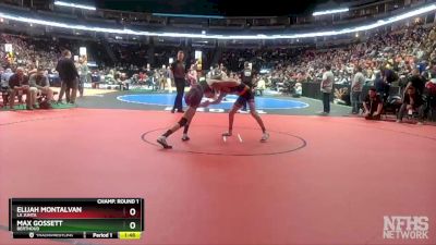 113-3A Champ. Round 1 - Max Gossett, Berthoud vs Elijah Montalvan, La Junta