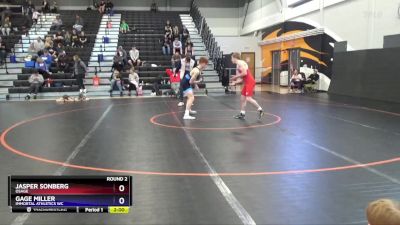 16U-2 lbs Round 2 - Jasper Sonberg, OSAGE vs Gage Miller, Immortal Athletics WC