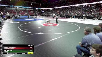 D2-144 lbs Quarterfinal - Isaac Jerabek, Luxemburg-Casco vs Zack Ries, Turner