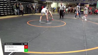 135 lbs Round Of 64 - Braden Blocher, Chestnut Ridge vs Xander Johnston, Meyersdale