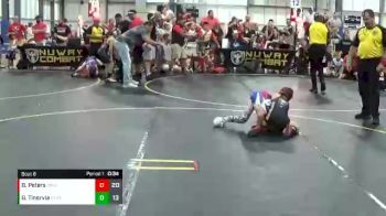 65 lbs Semis & 1st Wrestleback (8 Team) - Brody Peters, Iowa Elite vs Guivanni Tinervia, Steel Valley