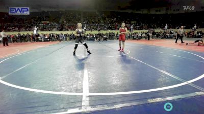 125 lbs Consi Of 8 #2 - Elizabeth Shipman, Geary Youth Wrestling vs Payton Patrick, Coweta Tiger Wrestling