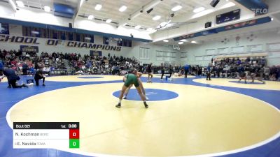 129 lbs Consi Of 16 #2 - Noah Kochman, Bergen Catholic (NJ) vs Elias Navida, Poway