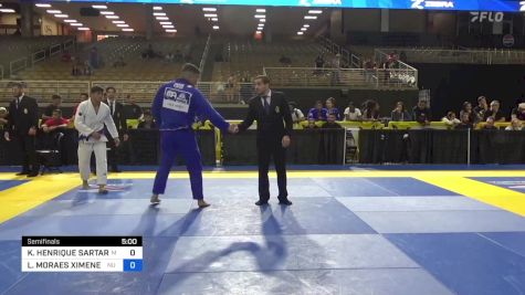KALEBE HENRIQUE SARTARELLI PEREI vs LUCA MORAES XIMENES 2024 Pan Jiu Jitsu IBJJF Championship