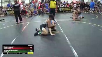96 lbs Round 3 (6 Team) - Adrian Windsor, POWA vs Ryan Sharp, Death Squad