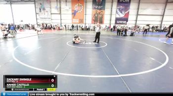 76 lbs Rd# 10- 4:00pm Saturday Final Pool - Xavier Castillo, Team New Mexico vs Zackary Swingle, M2TC Red