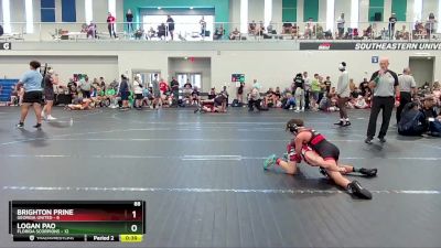 88 lbs Finals (8 Team) - Brighton Prine, Georgia United vs Logan Pao, Florida Scorpions