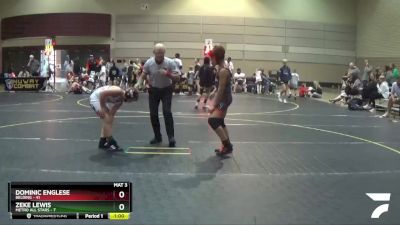 101 lbs Round 3 (6 Team) - Zeke Lewis, Metro All Stars vs Dominic Englese, Belding