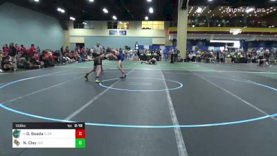 133 lbs Consi Of 8 #1 - Damien Boada, Florida vs Nicholas Clay, Central Florida