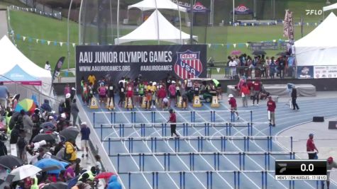 Youth Men's 110m Hurdles Championship, Semi-Finals 6 - Age 17-18