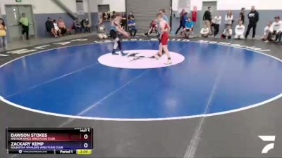 119 lbs Round 3 - Zackary Kemp, Soldotna Whalers Wrestling Club vs Dawson Stokes, Anchor Kings Wrestling Club