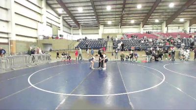 82-85 lbs Round 1 - Evelynn Jensen, Champions Wrestling Club vs Gabriella Montierth, Ridgeline Riverhawks