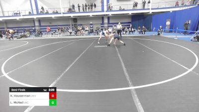 141 lbs Semifinal - Kyle Hauserman, University Of Pennsylvania vs Lachlan McNeil, North Carolina