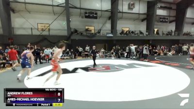 157 lbs Champ. Round 2 - Sawyer Evans, WA vs Isaac Padilla, CA