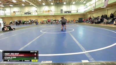 120-130 lbs Round 3 - `Fiery` Irie Wait, Terminator Wrestling Academy vs Ethan Klein, Unaffiliated