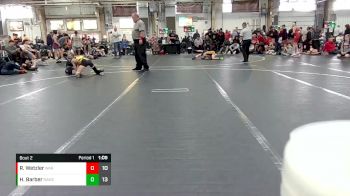 92 lbs Round 1 (8 Team) - Hayden Barber, Ranger WC vs Royce Wetzler, Warhawks Wrestling