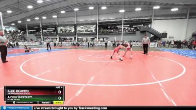 106 lbs Quarterfinal - Alec Ocampo, Salem (Virginia Beach) vs Aiden Sheesley, Gloucester