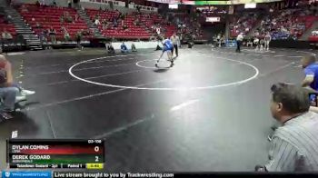 D3-106 lbs Cons. Round 1 - Derek Godard, Auburndale vs Dylan Comins, Lena