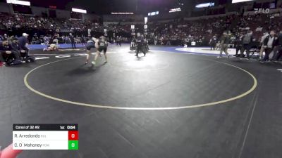 182 lbs Consi Of 32 #2 - Ramon Arredondo, Bullard (CS) vs Callen O`Mahoney, Poway (SD)